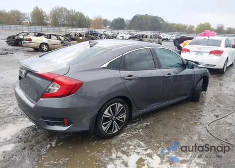 2016 Honda Civic Ex-T from USA, damaged, VIN 2HGFC1F3XGH651796